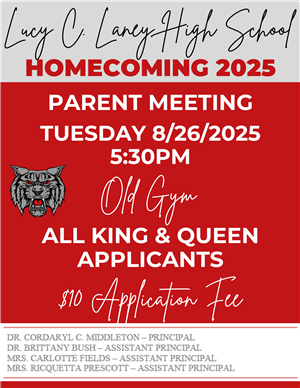 HOCO Parent Meeting